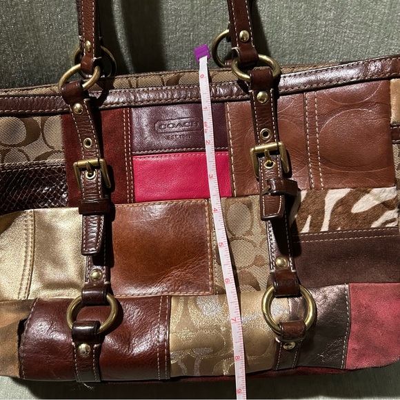 Coach Tote Bag Vintage Coach Handbag - Picture 9 of 14